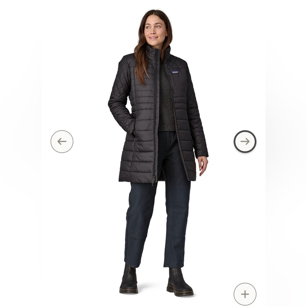 Patagonia Women's Radalie Parka, Black, Size S - Picture 3 of 7